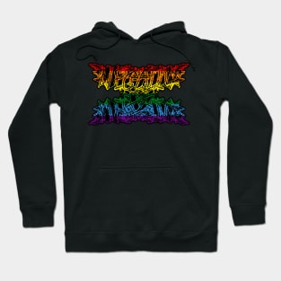 Negative Øhio Logo - Brutal Gay Pride Hoodie